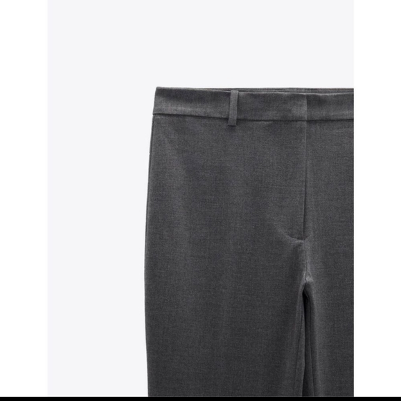 NWT ZARA FLARED HIGH-WAISTED PANTS - Picture 5 of 7
